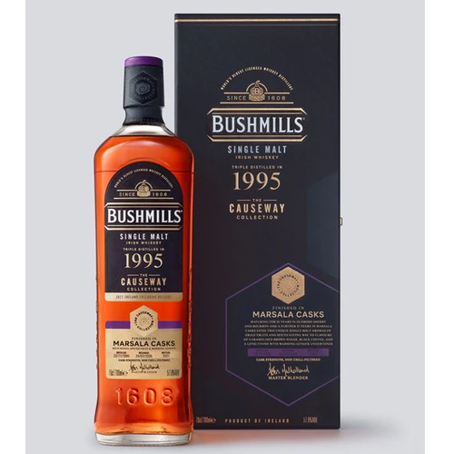 Bushmills Causeway Collection 1995 Marsala Cask Single Malt Whiskey