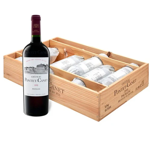 Chateau Pontet Canet Grand Cru Classe 2015 Single Bottle - Image 2