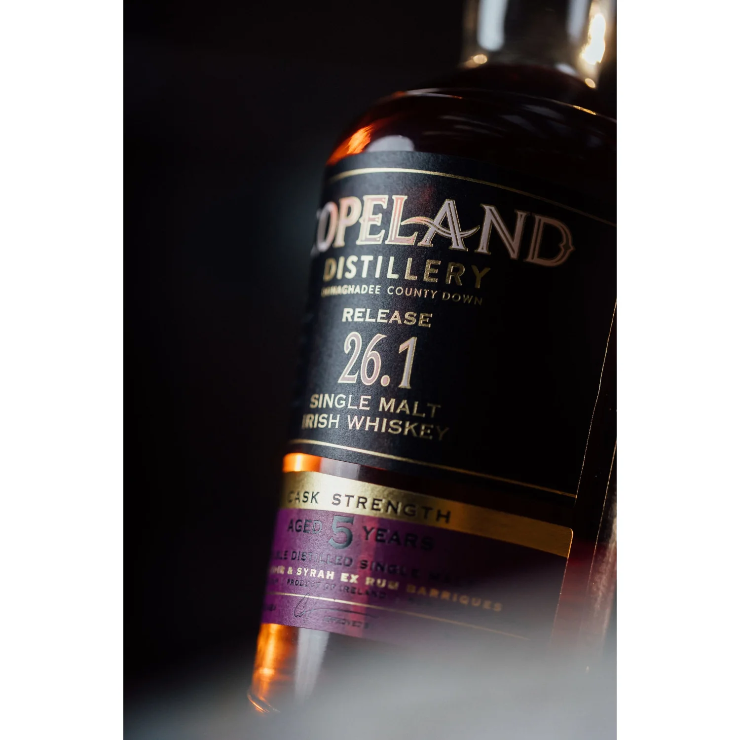 Copeland 26.1 Release Double Distilled Single Malt Irish Whiskey - Image 3