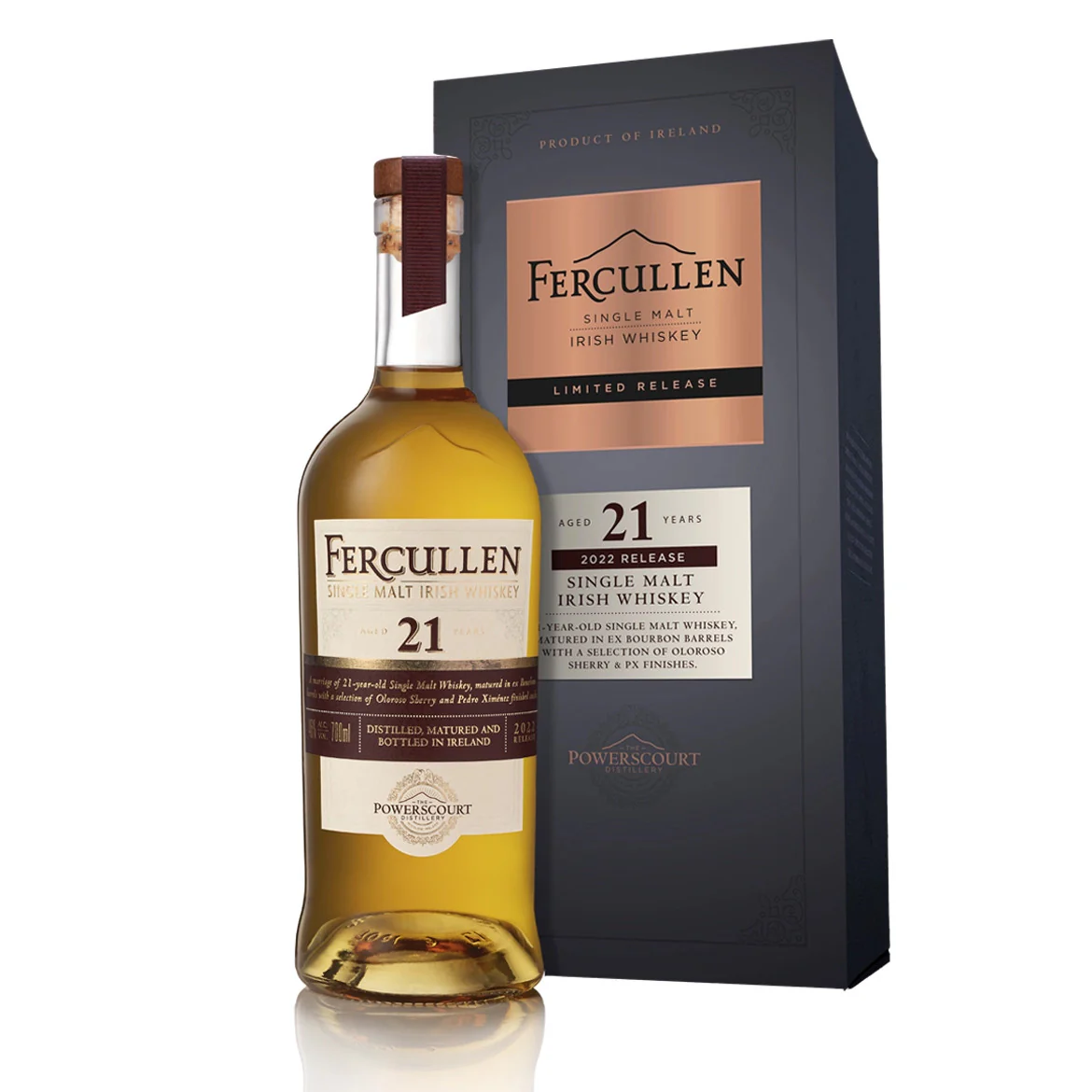 Fercullen 21 Year Single Malt PX Oloroso 2022 Edition