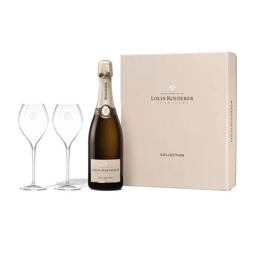 Louis Roederer Champagne & Glasses Gift Box - Image 3