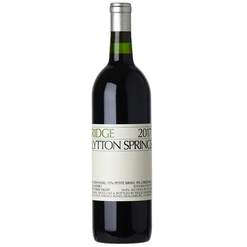 Ridge Vineyards Lytton Springs