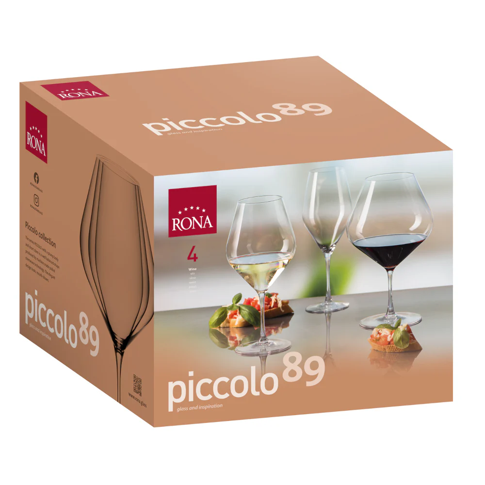 Rona Piccolo 890ml Glasses | Set of 4