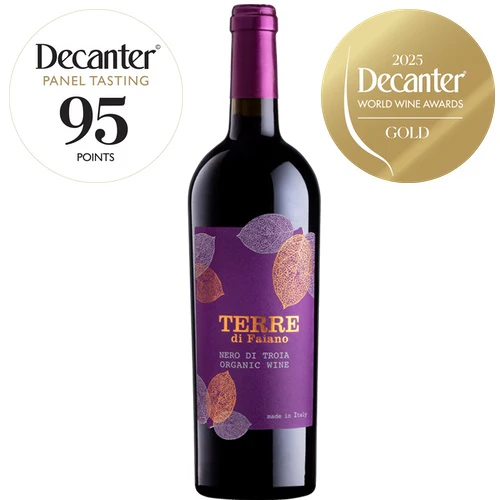Terre Di Faiano Nero Di Troia Gold Medal Winning Wine